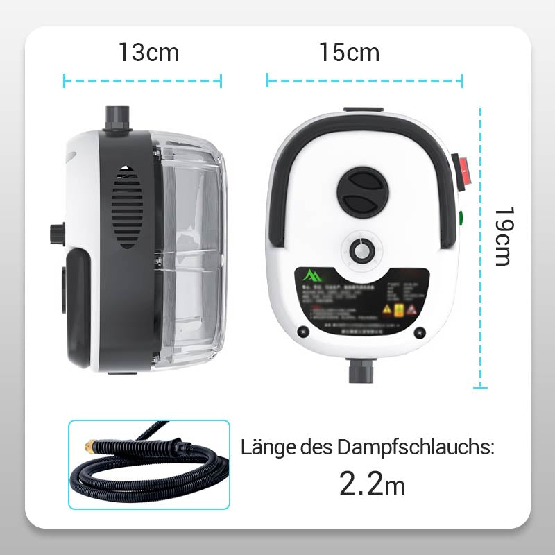 🔥2500W Handdampfreiniger mit hoher Temperatur und Druck