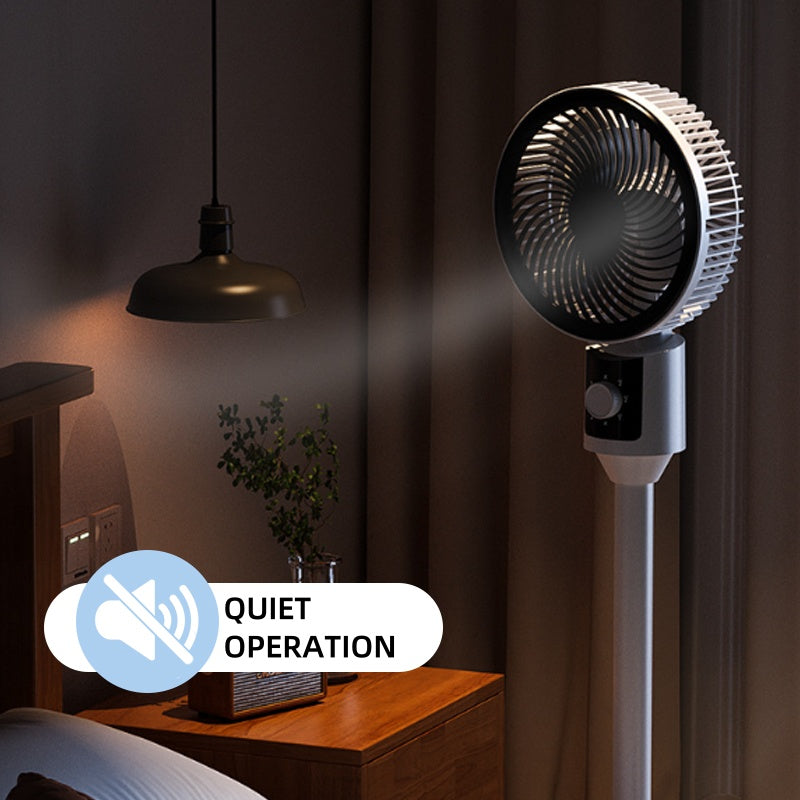 🥇2025 Neue Upgrades❄️Oszillierender elektrischer Standventilator mit einstellbarer Höhe🍃
