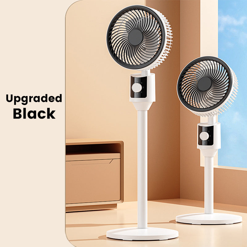 🥇2025 Neue Upgrades❄️Oszillierender elektrischer Standventilator mit einstellbarer Höhe🍃