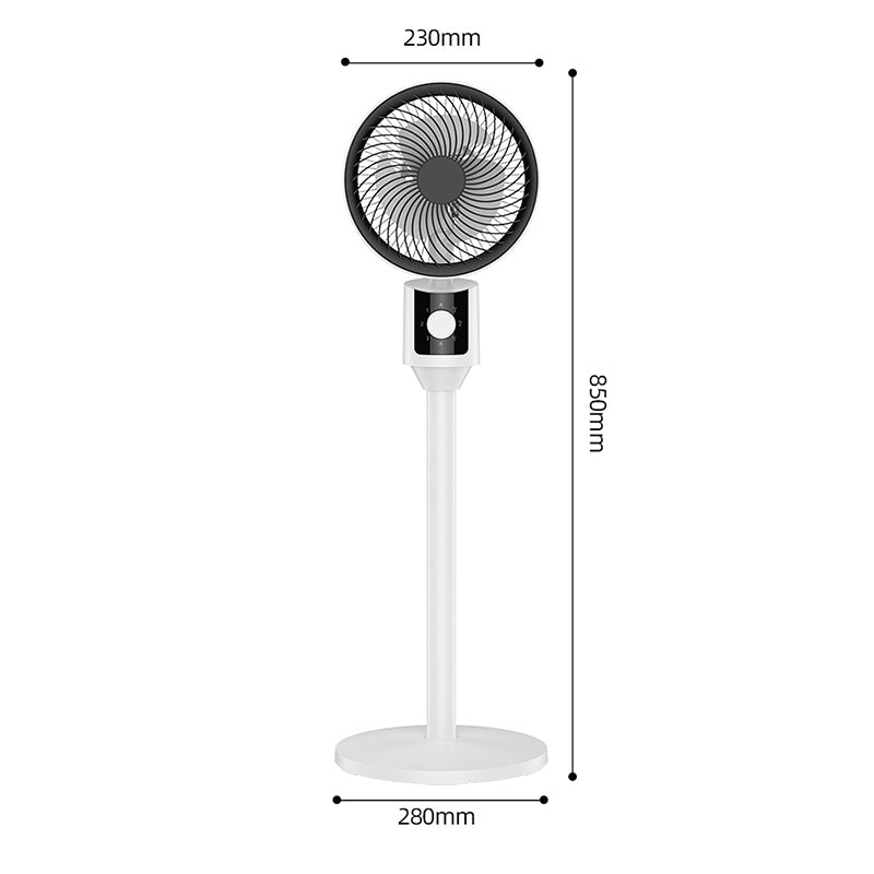 🥇2025 Neue Upgrades❄️Oszillierender elektrischer Standventilator mit einstellbarer Höhe🍃