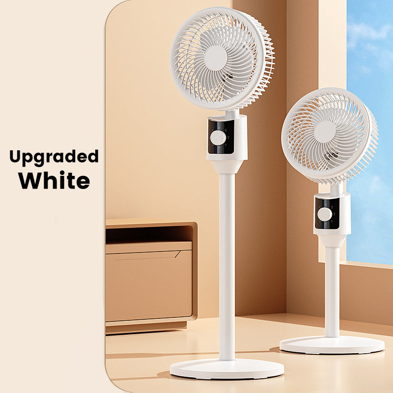 🥇2025 Neue Upgrades❄️Oszillierender elektrischer Standventilator mit einstellbarer Höhe🍃