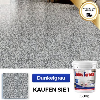 ✨Neu eingetroffen✨Hochglänzende Epoxid-Bodenbeschichtung mit Marmor-Effekt💎🏡