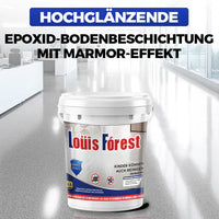 ✨Neu eingetroffen✨Hochglänzende Epoxid-Bodenbeschichtung mit Marmor-Effekt💎🏡