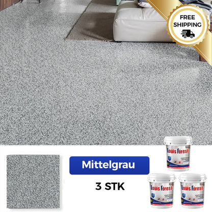 ✨Neu eingetroffen✨Hochglänzende Epoxid-Bodenbeschichtung mit Marmor-Effekt💎🏡