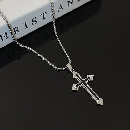 Unisex Trendy Cross Necklace