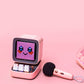 🥰Enjoy Every Interaction🥳Pixel Art Game Bluetooth Speaker with Microphone