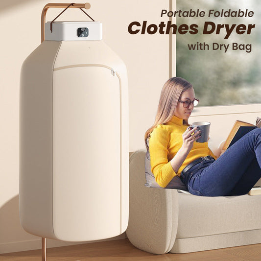 Portable Foldable Clothes Dryer with Dry Bag