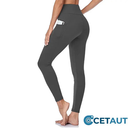 2025 SCHNÄPPCHEN 50% RABATT🌸Hohe Taille Po-Lifting Bauch-Kontrolle Formende Workout-Leggings mit Seitentasche