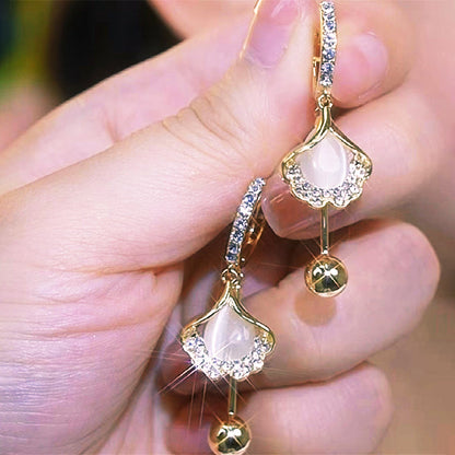 ⏳Time-limited Special💎Delicate Ginkgo Leaf Earrings for Women