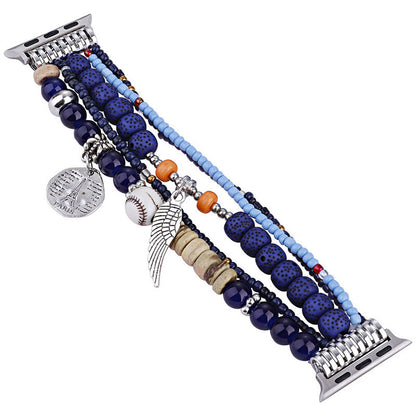 Boho Uhrenarmband mit Flügel-Verzierung⌚